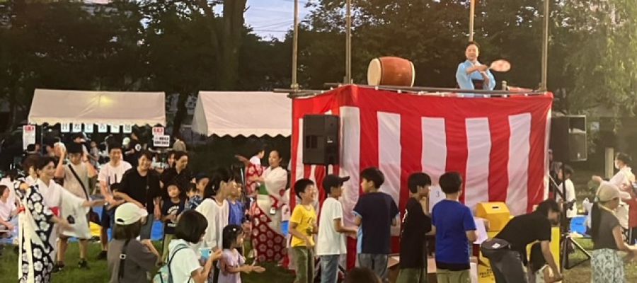 2024/8/24　鎮守の森で夏祭り